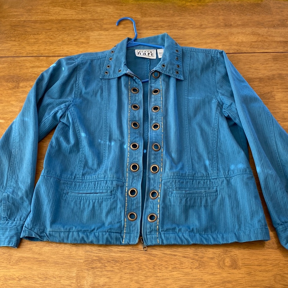 Blue denim jacket